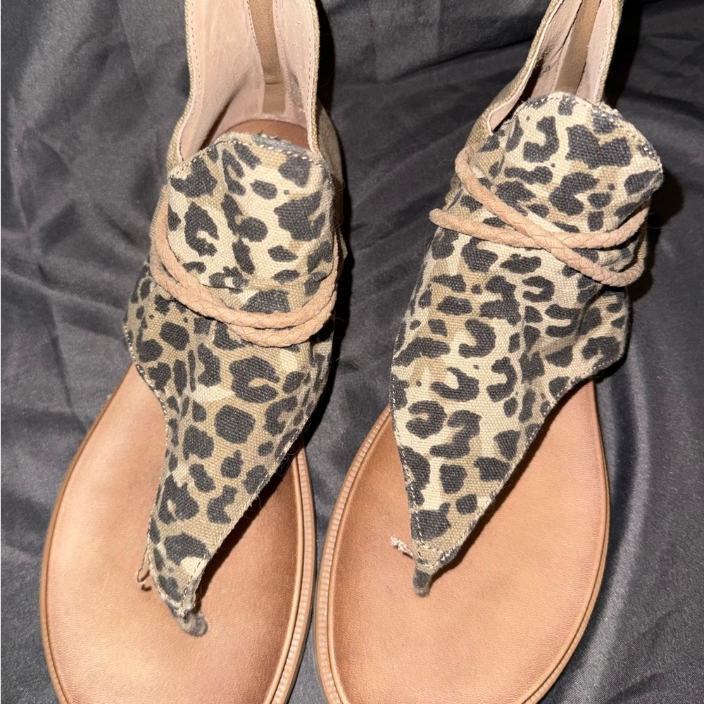 Leopard Print Women's Sandals